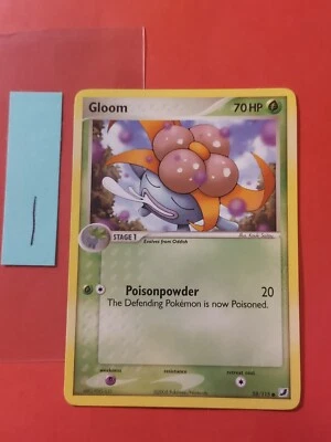 2005 Pokemon EX Unseen Forces #58 Gloom, C, NF/H, cd1 - Image 1 of 2
