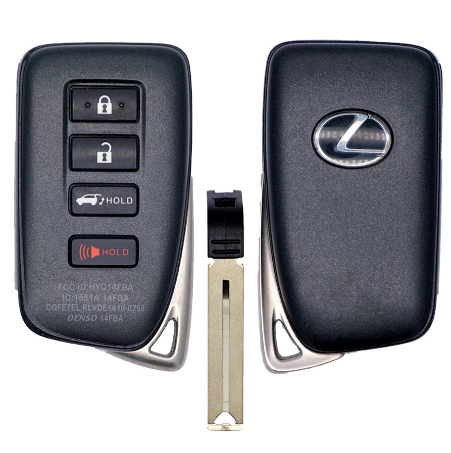 Mando a distancia llave inteligente OEM VIRGIN LEXUS NX300 NX300H NX200T 89904-78070 HYQ14FBA Foto 1 de 4