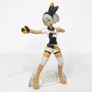 Pokemon Scale World 3.5" 1:20 Scale Bea Saitou Gym Leader Trainer Figure Bandai - Picture 1 of 4
