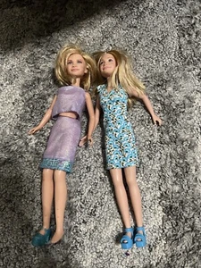 Vintage Mary Kate & Ashley Olsen Twin Dolls Set Of 2  - Picture 1 of 1