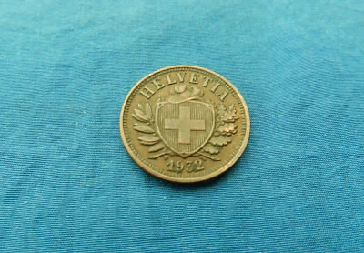 1932 Switzerland 2 Rappen Bronze Coin *XF* - Image 1 of 2