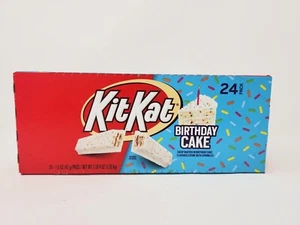 [EXP 04/25] KIT KAT Birthday Cake White Creme with Sprinkles Flavor, 1.5 oz 24ct - Picture 1 of 3
