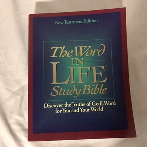 The Word in Life Study Bible NKJV Discover the Truths of God's Word - Imagen 1 de 4