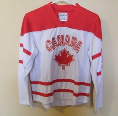 TEAM CANADA / NORTHERN VIBE /  HOCKEY JERSEY. SIZE YOUTH MEDIUM. - Image 1 of 4
