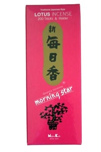 Palos de incienso japoneses Nippon Kodo | estrella de la mañana | loto | 200 palos   - Imagen 1 de 1