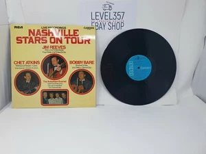 Nashvillie Stars On Tour Vinyl LP - Jim Reeves - VG - Free Uk Shipping - Picture 1 of 2