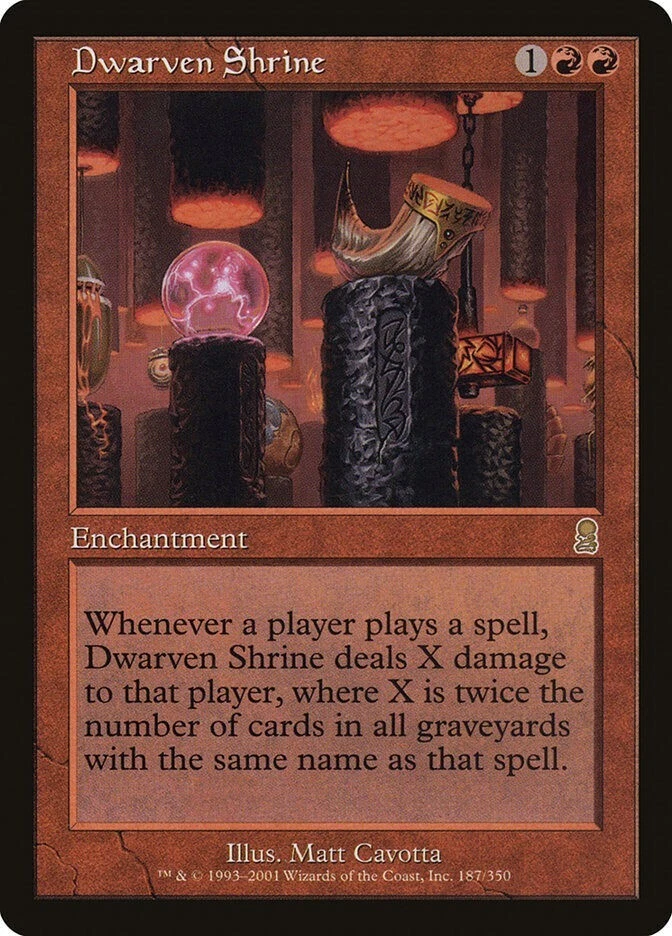 MTG - ODY - Dwarven Shrine NM - Image 1 of 1
