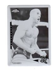 WWE Cesaro #57 2014 Topps Chrome Black Printing Plate Card SN 1 of 1