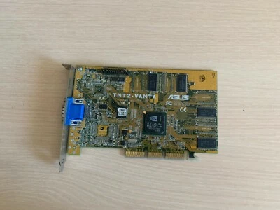 ASUS  TNT2-VANTA  8MB AGP Video Card | 9BCT023065 5184-3942 - Image 1 of 3