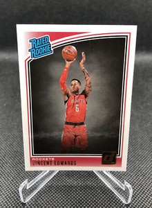 2018-19 Panini Donruss Rated Rookie #165 Vincent Edwards Houston Rockets