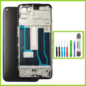 HX Affichage pour Oppo Reno 5 4G CPH2159 Noir Écran LCD Sur Cadre +Outil - Photo 1 sur 3