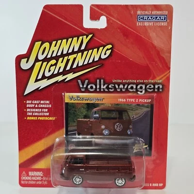 Литой под давлением пикап Cragar Johnny Lightning Volkswagen 1966 тип 2  - Изображение 1 из 4