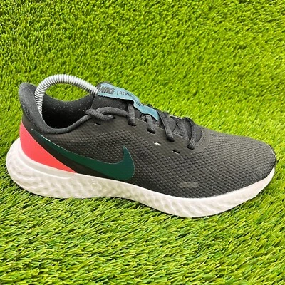 Nike Revolution 5 Womens Size 9.5 Black Pink Athletic Running Shoes Sneakers - Image 1 of 4