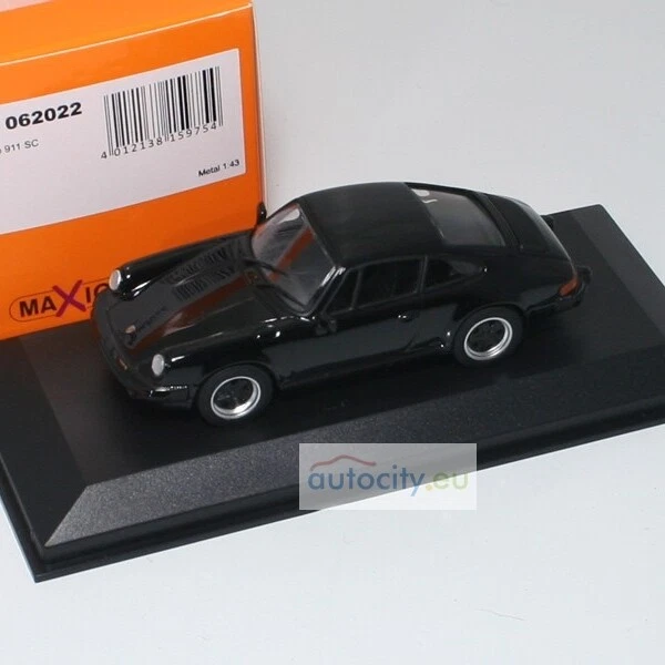 Porsche 911 SC Coupè anno 1979 Nero 1 43 Minichamps