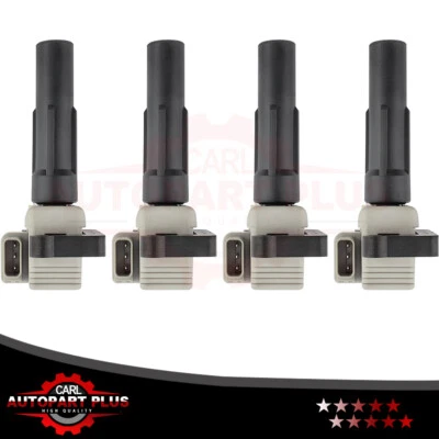 Bobinas de ignição 4 peças compatíveis para Saab 9-2X 2005 I4 2.0L 22433-AA550 - Imagem 1 de 4