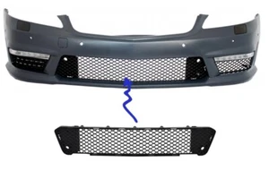 griglia centrale inferiore ricambio per Paraurti anteriore Classe S W221 in foto - Foto 1 di 3