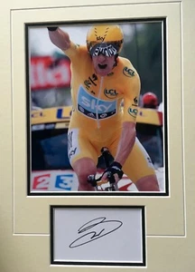 BRADLEY WIGGINS - OLYMPIC & WORLD CHAMPION CYCLIST - SUPERB SIGNED PHOTO DISPLAY - Picture 1 of 1