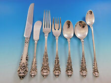 Sir Christopher by Wallace Sterling Silver Flatware Set 8 Service 61 pieces