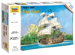 Black Swan Pirate Ship 1:35 Plastic Model Kit ZVEZDA - Picture 1 of 1