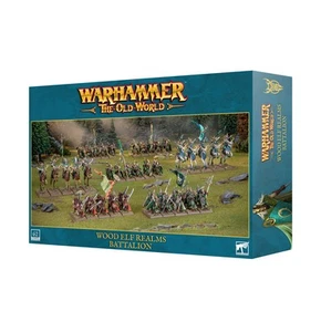 Warhammer El Viejo Mundo Madera Elfo Reinos Batallón - Imagen 1 de 1