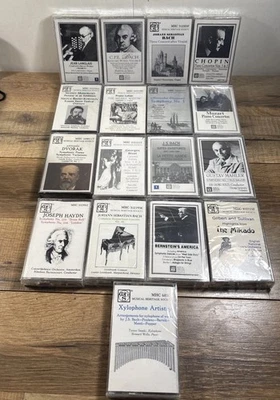 Lot x 17 MHS Classical Cassettes SEALED Chopin Bach Haydn Lehar Guitar Orchestra - Image 1 of 4