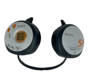 Sony S2 Walkman SRF-HM01V FM AM Headphone Radio TV Weather MegaBass TESTED WORKS - Picture 1 of 6