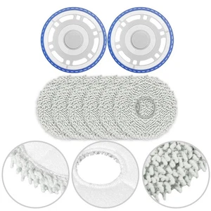 For ECOVACS T50 For OMNI Mop Bracket and Microfiber Mop Pads for Robot Cleaner - Picture 1 of 9