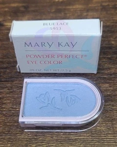 Mary Kay Powder Perfect Eye Color Blue Lace #5953 NIB Discontinued NOS - Picture 1 of 3