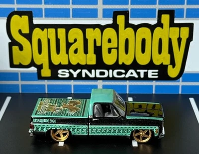 Резиновые колеса на заказ 2020 M2 GMC Chevrolet Sierra Silverado Riverside Show 3D - Изображение 1 из 4