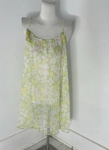 Vintage 60er Jahre Flower Power Mod Babydoll Nachthemd - Bild 1 von 6