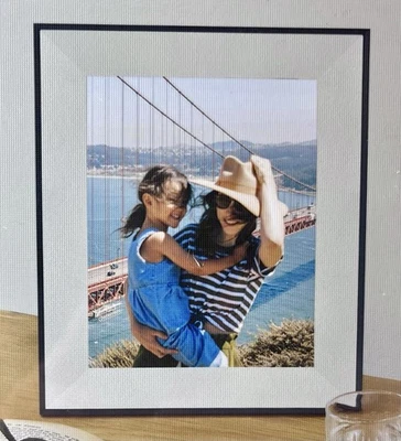 AURA Aspen 12” Digital Picture Frame Ink With Paper Mat New Sealed In Box - Image 1 of 4