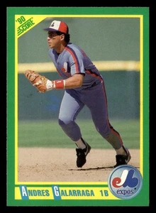 Andres Galarraga 1990 Score #25 Montreal Expos Baseball *110 - Picture 1 of 2