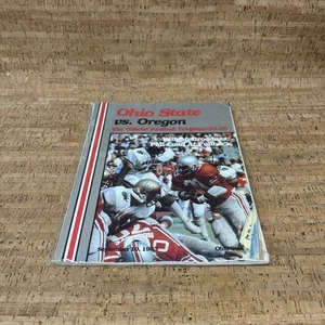 Ohio State Buckeyes Football Program 1983 Vs Oregon Ducks - Picture 1 of 3