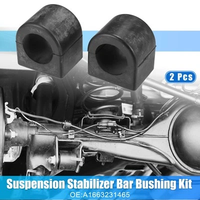 Bujes de barra estabilizadora de suspensión de coche 2 piezas NºA1663231465 para Mercedes-Benz  Foto 1 de 4