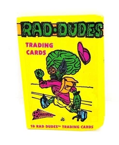 Rad-Dudes Pacific Brand 1990 Trading Cards Wax Pack - Picture 1 of 2