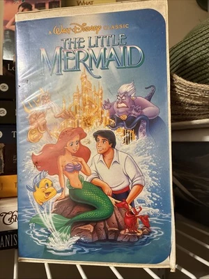 The Little Mermaid VHS 913 оригинальный выпуск, запрещенные иллюстрации - Изображение 1 из 3
