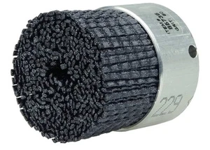 WEILER 85736 Disk Brush 2” HADB CR/RECT CG Mini Miniature Maximum Density Tool - Picture 1 of 7