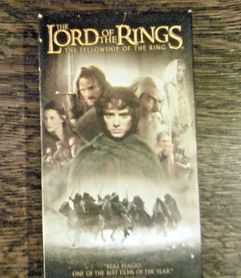 VHS — «Властелин колец — Братство кольца», не широкоэкранный — VHS - Изображение 1 из 2