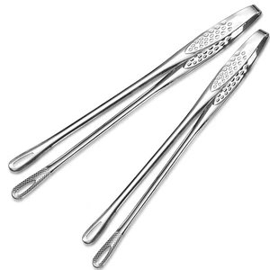 11 Inch Cooking Tweezers Tongs for Cooking,2 PCS KitchenTongs Precision Serra... - Foto 1 di 7