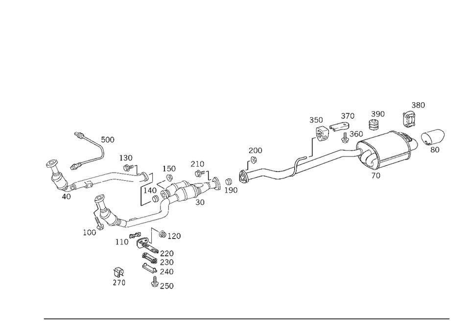 Soporte original Mercedes-Benz 170-492-25-41 Foto 1 de 1