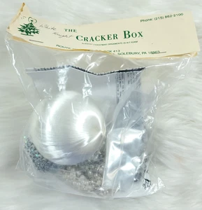 Cracker Box Golden Oldie Ornament Kit Christmas White Knight NEW Vintage - Picture 1 of 5