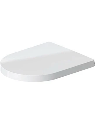 Asiento y funda ME by STARCK blanco bisagras ss con cierre automático Foto 1 de 3
