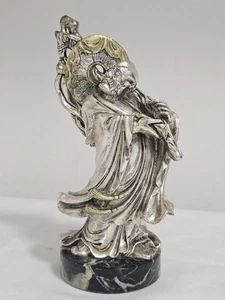 Skulptur aus laminiertem Silber 800 „Saggio Orientale“ – Italien, 1960er - Bild 1 von 8