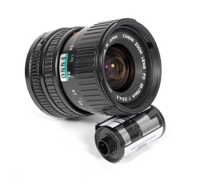 Canon 35-70 F3.5-4.5 New FD NFD mount zoom lens for A-1 AE-1 and others #0884 - Image 1 of 4