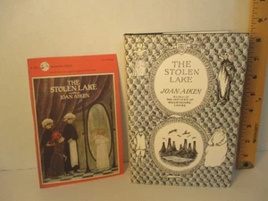 EDWARD GOREY cover art STOLEN LAKE by JOAN AIKEN 2000 hc + dj 1st + bonus item - Picture 1 of 14