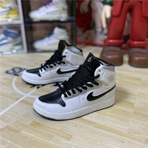 1/6 Action Figure Accessories White Silver Sneakers Shoes for 12'' Hot Toy Doll - Picture 1 of 7