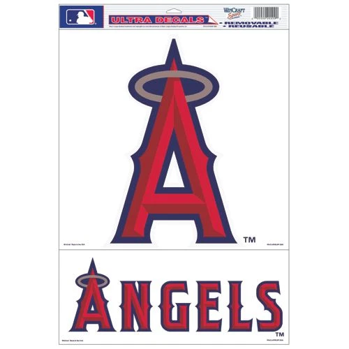 LOS ANGELES ANGELS LOGO ULTRA DECALS 11"X17" BRAND NEW FREE SHIPPING - Image 1 of 1