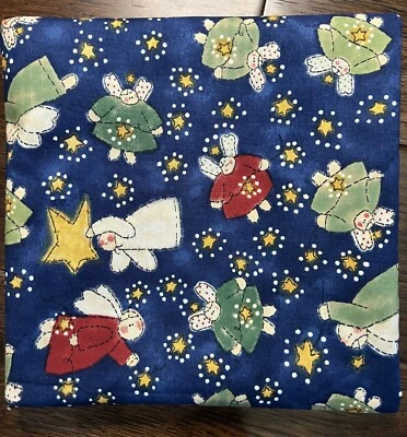 SSI First Christmas Tammy DeYoung- 43”x44” - Christmas Angels Stars- Vintage - Image 1 of 3