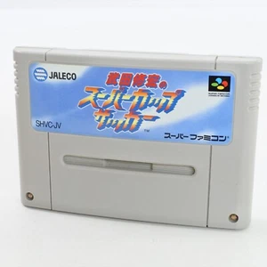 Super Famicom TAKEDA NOBUHIRO SUPER CUP SOCCER Cartridge Only Nintendo sfc - Picture 1 of 2