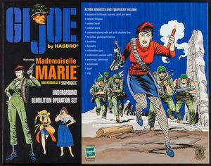 GI JOE MADEMOISELLE MARIE HASBRO BOX SET MINT 1999 JOE KUBERT Art - Picture 1 of 2